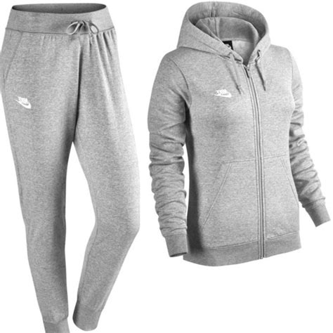 nike hoodie anzug damen